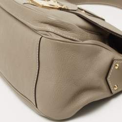 Pre Owned Louis Vuitton Beige Suhali Leather Le Confident Bag
