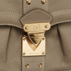 Pre Owned Louis Vuitton Beige Suhali Leather Le Confident Bag
