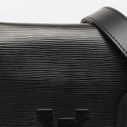 Pre Owned Louis Vuitton Black Epi Leather Grenelle PM Bag