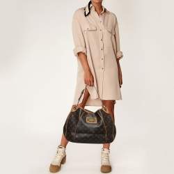 Pre Owned Louis Vuitton Monogram Canvas Galliera PM Bag