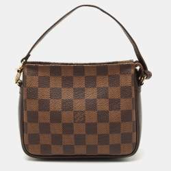 Pre Owned Louis Vuitton Damier Ebene Canvas Trousse Pochette