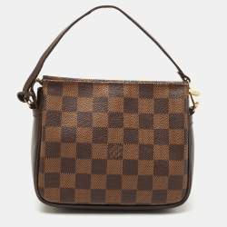 Louis Vuitton Damier Ebene Trousse Pochette - Brown Mini Bags, Handbags -  LOU696827