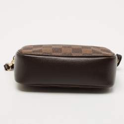 Pre Owned Louis Vuitton Damier Ebene Canvas Trousse Pochette