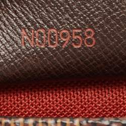 Pre Owned Louis Vuitton Damier Ebene Canvas Trousse Pochette