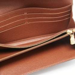 Louis Vuitton Monogram Canvas Sarah Wallet