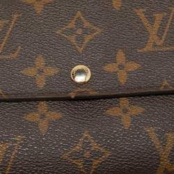 Louis Vuitton Monogram Canvas Sarah Wallet
