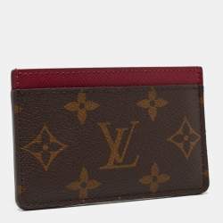 Louis Vuitton Fuchsia Monogram Canvas Card Holder