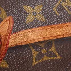 Pre Owned   Louis Vuitton Brown Monogram Pochette Accessoires