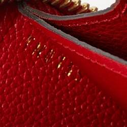 Louis Vuitton Scarlet Empreinte Monogram Clemence Wallet