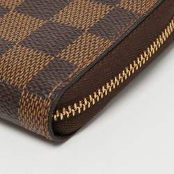 Louis Vuitton Damier Ebene Canvas Zippy Coin Purse