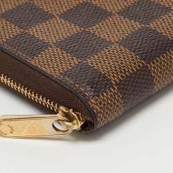 Louis Vuitton Damier Ebene Canvas Zippy Coin Purse