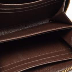 Louis Vuitton Damier Ebene Canvas Zippy Coin Purse