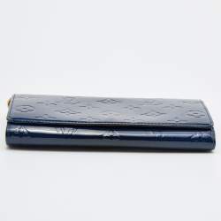 مملوكة مسبقًا Louis Vuitton Grand Blue Monogram Vernis Chaine Wallet