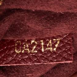 Pre Owned Louis Vuitton Cerise Monogram Canvas and Leather Saint Placide Bag