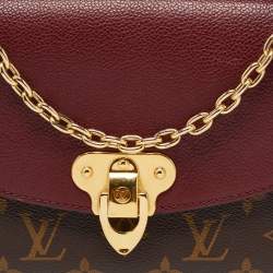 Pre Owned Louis Vuitton Cerise Monogram Canvas and Leather Saint Placide Bag