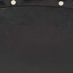 Pre Owned Louis Vuitton Black Epi Leather Brea GM Bag