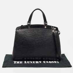 Pre Owned Louis Vuitton Black Epi Leather Brea GM Bag