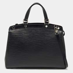 Pre Owned Louis Vuitton Black Epi Leather Brea GM Bag