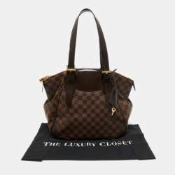 Pre Owned Louis Vuitton Damier Ebene Canvas Verona MM Bag