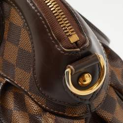 Pre Owned Louis Vuitton Damier Ebene Canvas Trevi PM Bag