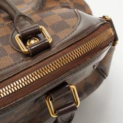 Pre Owned Louis Vuitton Damier Ebene Canvas Trevi PM Bag