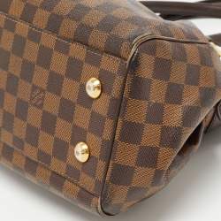 Pre Owned Louis Vuitton Damier Ebene Canvas Trevi PM Bag