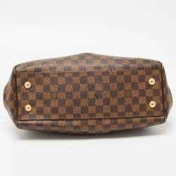 Pre Owned Louis Vuitton Damier Ebene Canvas Trevi PM Bag