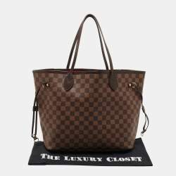 Louis Vuitton Damier Ebene Canvas Neverfull MM Bag