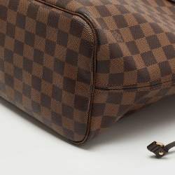 Louis Vuitton Damier Ebene Canvas Neverfull MM Bag
