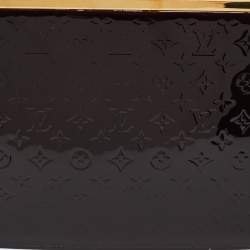 Pre Owned Louis Vuitton Amarante Monogram Vernis Deesse GM Bag