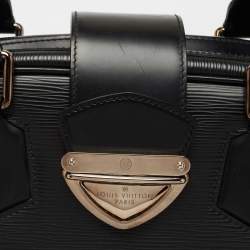 Pre Owned Louis Vuitton Black Epi Leather Montaigne GM Bag