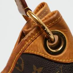 Pre Owned Louis Vuitton Monogram Canvas Galliera PM Bag