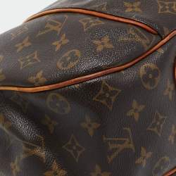 Pre Owned Louis Vuitton Monogram Canvas Galliera PM Bag