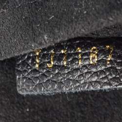 Pre Owned Louis Vuitton Black Monogram Empreinte Leather Saint Sulpice PM Bag