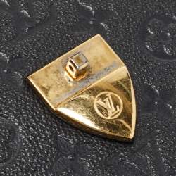 Pre Owned Louis Vuitton Black Monogram Empreinte Leather Saint Sulpice PM Bag