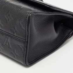Pre Owned Louis Vuitton Black Monogram Empreinte Leather Saint Sulpice PM Bag