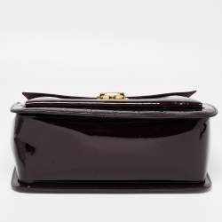 Pre Owned Louis Vuitton Amarante Monogram Vernis Mirada Bag