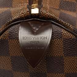 Louis Vuitton Damier Ebene Canvas Speedy 25 Bag