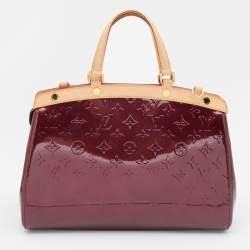 مملوكة مسبقًا Louis Vuitton Amarante Monogram Vernis Brea MM Bag