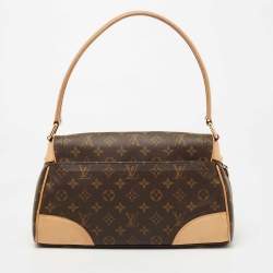 Pre Owned Louis Vuitton Monogram Canvas and Leather Beverly MM Bag