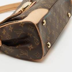 Pre Owned Louis Vuitton Monogram Canvas and Leather Beverly MM Bag
