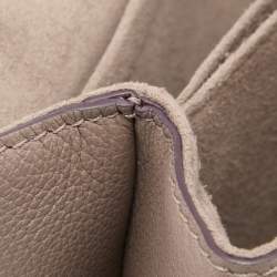 مملوكة مسبقًا Louis Vuitton Brown Leather Mylockme Ever BB Bag