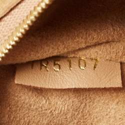 Pre Owned Louis Vuitton Sesame Monogram Canvas and Leather Double V Bag