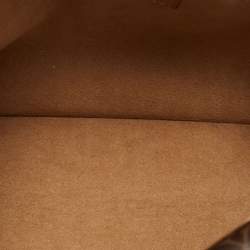 Pre Owned Louis Vuitton Sesame Monogram Canvas and Leather Double V Bag