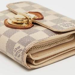 Louis Vuitton Damier Azur Canvas Joey Wallet