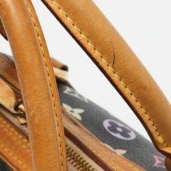 Pre Owned Louis Vuitton Black Monogram Multicolore Canvas Priscilla Bag