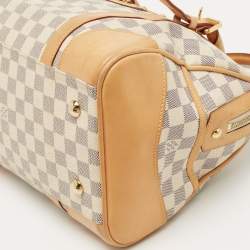 Pre Owned Louis Vuitton Damier Azur Canvas Berkeley Bag