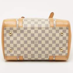 Pre Owned Louis Vuitton Damier Azur Canvas Berkeley Bag