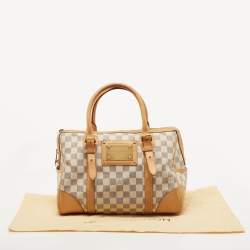 Pre Owned Louis Vuitton Damier Azur Canvas Berkeley Bag