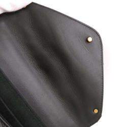 مملوكة مسبقًا Louis Vuitton Black Smooth Calf Leather New Wave Chain MM Shoulder Bag